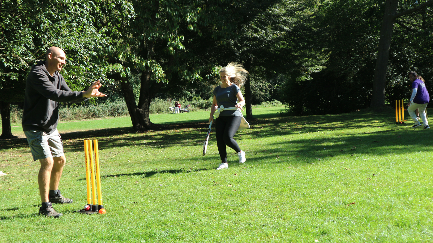 Corporate team building through cricket North East England Newcastle Gathead Durham England