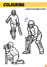 Cricket Colourin' Activity Book